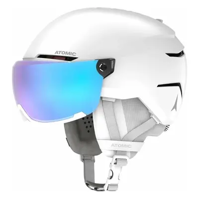 Atomic Savor Visor Stereo Ski Helmet White Heather Lyžařská helma