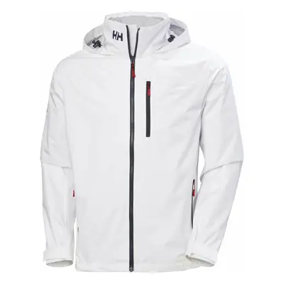 Helly Hansen Bunda Men's Crew Hooded Sailing Jacket 2.0 White