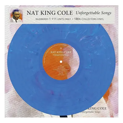 Nat King Cole - Unforgettable Songs (Limited Edition) (Numbered) (Blue Marbled Coloured) (LP)