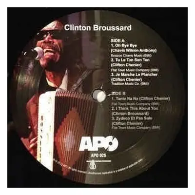 Clinton Broussard - Clinton Broussard (LP)