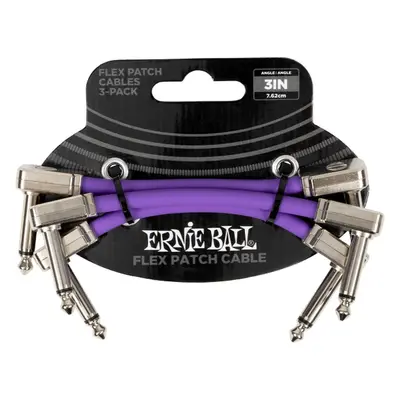 Ernie Ball Flex Pack 7,62 cm Lomený - Lomený Patch kabel