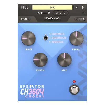 KUASSA Efektor CH3604 Chorus (Digitální produkt)