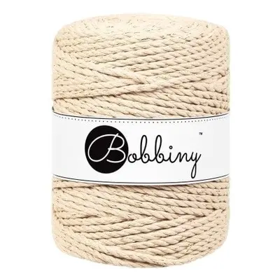 Bobbiny 3PLY Macrame Rope mm m Golden Warm Beige Šňůra