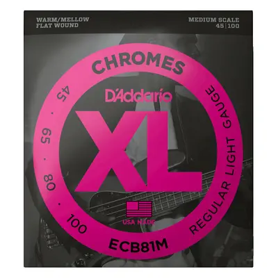 D'Addario ECB81M Struny pro baskytaru