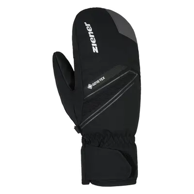 Ziener Gunaro GTX Mitten Black/Magnet Lyžařské rukavice