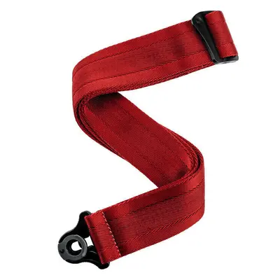 D'Addario Planet Waves 50BAL Autolock Kytarový pás Blood Red