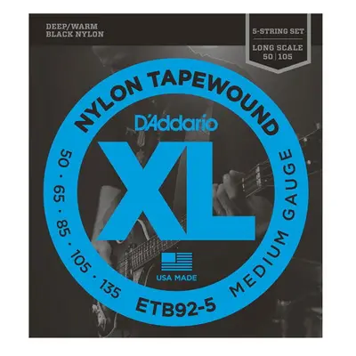 D'Addario ETB92 Struny pro 5-strunnou baskytaru