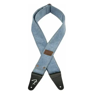 Fender Wrangler Denim Strap Kytarový pás Light Indigo