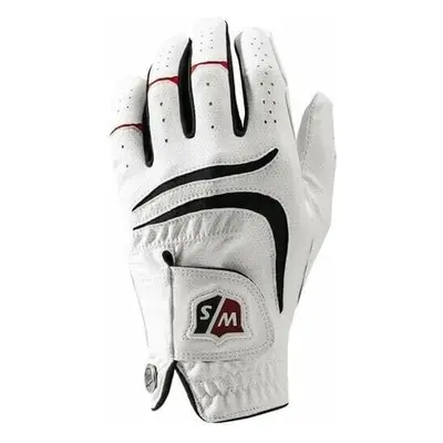 Wilson Staff Grip Plus Golf White Levá ruka Pánské rukavice