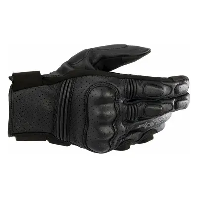 Alpinestars Phenom Leather Air Gloves Black/Black Rukavice