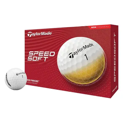 TaylorMade Speed Soft White Golfové míčky