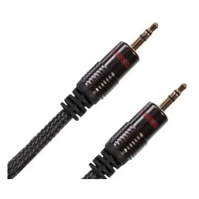 Audio Tuning Klinke 3,5mm m Černá Hi-Fi AUX kabel