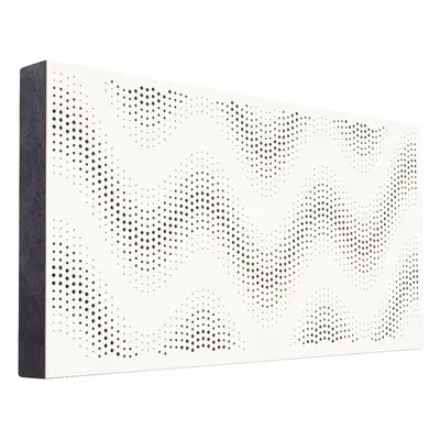 Mega Acoustic FiberPRO120 Sinus White/Black Absorpční dřevěný panel