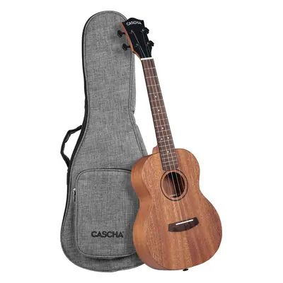 Cascha Ukulele Mahogany Solid Natural Tenorové ukulele