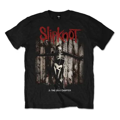 Slipknot Tričko .5: The Gray Chapter Album Unisex Black