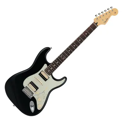 Fender MIJ Hybrid II Stratocaster HSH RW Black Elektrická kytara