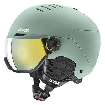 UVEX Wanted Visor Oxid Green Mat Lyžařská helma