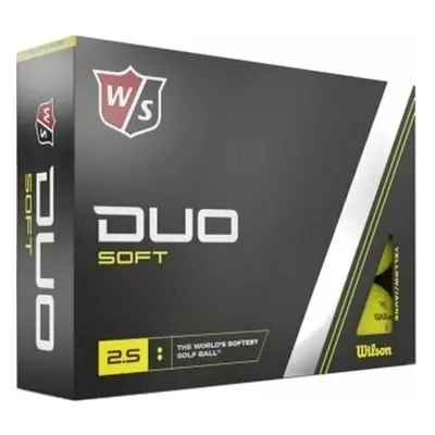 Wilson Staff Duo Soft Golf Balls Yellow Standard Golfové míčky