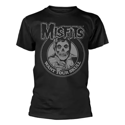 Misfits Tričko Want Your Skull Unisex Black