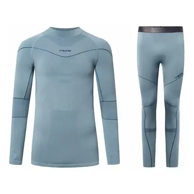 Viking Gary Turtle Neck Set Base Layer Grey Termoprádlo