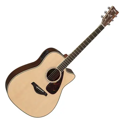 Yamaha FGX830C Natural Elektroakustická kytara Dreadnought