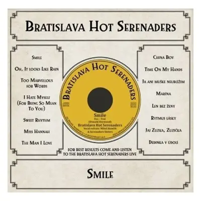 Bratislava Hot Serenaders - Smile (CD)