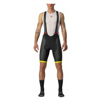 Castelli Competizione Kit Bibshort Black/Electric Lime Cyklo-kalhoty