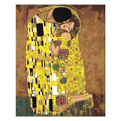 Zuty Malování podle čísel Polibek (Gustav Klimt)