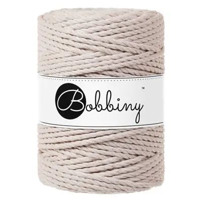 Bobbiny 3PLY Macrame Rope mm m Nude Šňůra