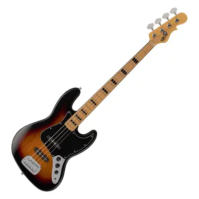 G&L Tribute JB 3-Tone Sunburst Elektrická baskytara