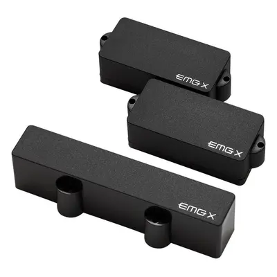 EMG PJX Set Black Baskytarový snímač