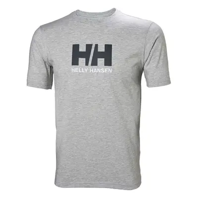 Helly Hansen Men's HH Logo Tričko Grey Melange