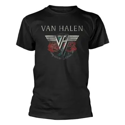 Van Halen Tričko Tour Unisex Black (nedostupné)