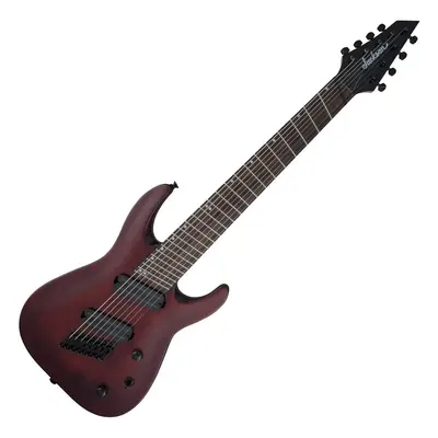 Jackson X Series Dinky Arch Top DKAF8 IL Black Multiscale elektrická kytara