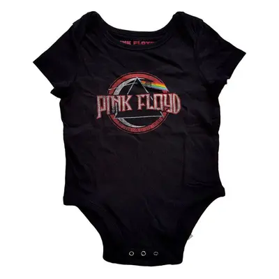 Pink Floyd Tričko Vintage Dark Side of the Moon Seal Kids Black - měs