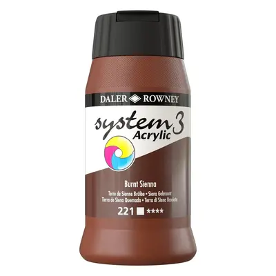 Daler Rowney System3 Akrylová barva Burnt Sienna ml ks