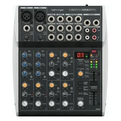 Behringer Xenyx 1002SFX Analogový mixpult