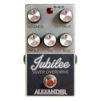 Alexander Pedals Jubilee Silver Overdrive Kytarový efekt