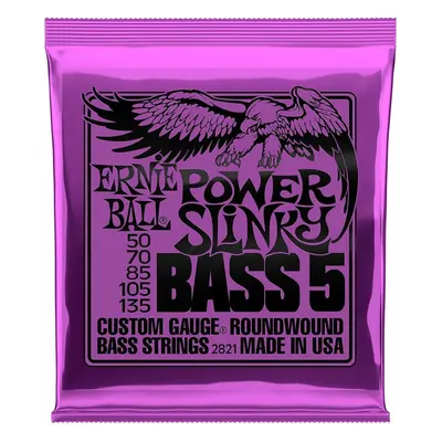 Ernie Ball Power Slinky Nickel Struny pro 5-strunnou baskytaru