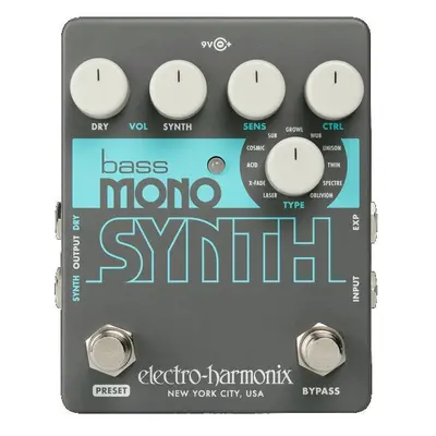 Electro Harmonix Bass Mono Synth Baskytarový efekt