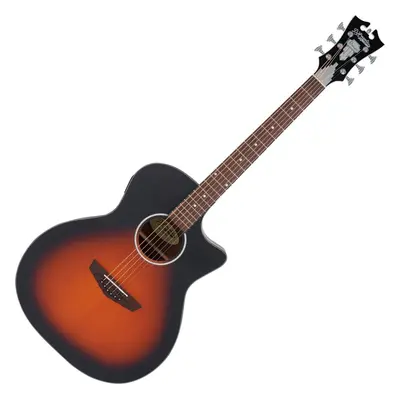 D'Angelico Premier Gramercy LS Satin Vintage Sunburst Elektroakustická kytara