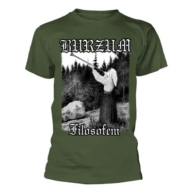 Burzum Tričko Filosofem Unisex Green