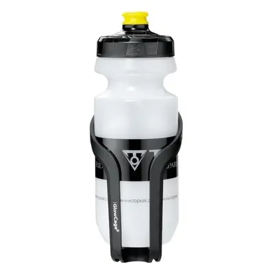 Topeak iGlow Cage B w/ Bottle White ml Cyklistická láhev