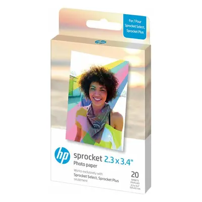 HP Zink Paper Sprocket Select Pack ks Fotopapír