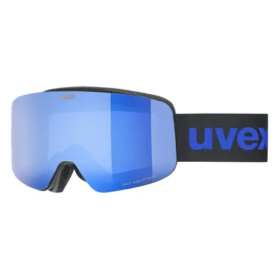 UVEX Pwdr FM Black Mat/Mirror Blue Lyžařské brýle