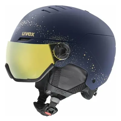 UVEX Wanted Visor WE Polar Sparkle/Gold Lyžařská helma