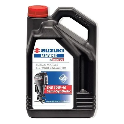 Suzuki Marine 4-Stroke Engine Oil SAE 10W-40 Semi-Synthetic L Lodní motorový olej