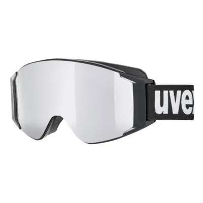 UVEX g.gl TOP Black Mat/Mirror Silver/Polavision Lyžařské brýle