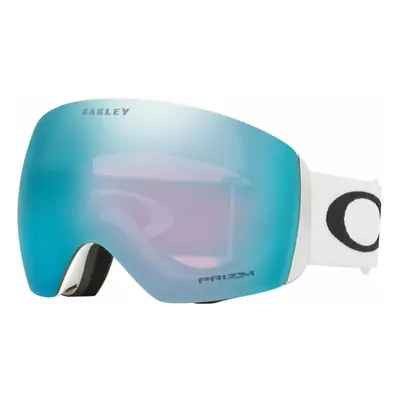 Oakley Flight Deck Matte White/Prizm Sapphire Iridium Lyžařské brýle