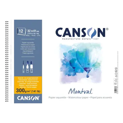 Canson Sp Montval Cold Pressed Skicář g Natural White